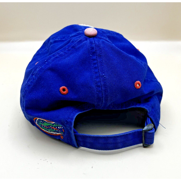 Vintage Florida Gators Adjustable Hat Logo Blue Drew Pearson Swamp - Picture 2 of 4